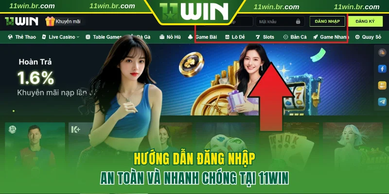 Đăng Nhập 11WIN 1 Hướng dẫn bạn cách đăng nhập 11WIN