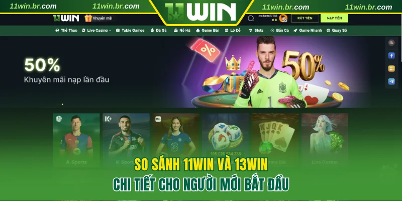 So Sánh 11win Và 13win Chi Tiết Trên 4 Phương Diện Chủ Đạo 1 So sánh 11WIN và 13WIN